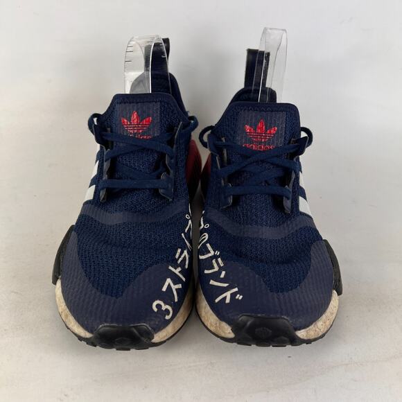 Adidas Nomad NMD r1 women's size 6 blue white red athletic sneakers shoes - Picture 4 of 9